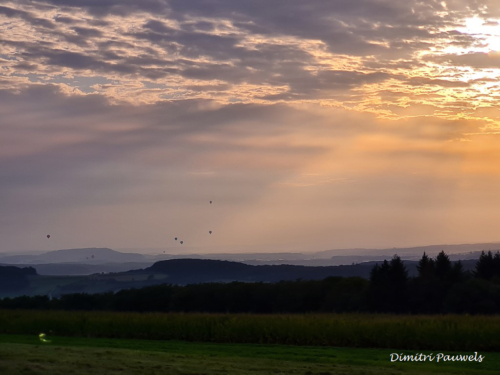 Mullerthal Sunset balloon